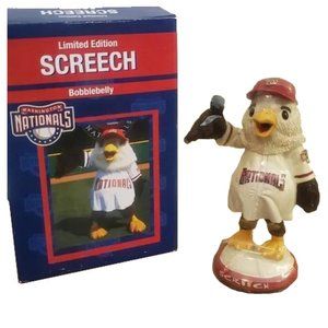 August 13, 2006 Screech Mascot Washington Nationals Bobblebelly